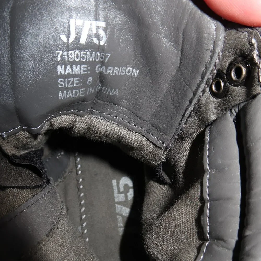 J75 by Jump Garret Captoe Combat Boots‎ Men